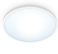 Розумний світильник стельовий WiZ SuperSlim Ceiling 16W 2700-6500K Wi-Fi білий (929002685101)