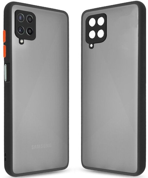 

Чехол MakeFuture для Galaxy A22 Frame Matte PC+TPU Black (MCMF-SA22BK)