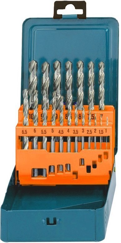 

Набор сверл Makita D-54025, по металлу, HSS-G, 19 шт.