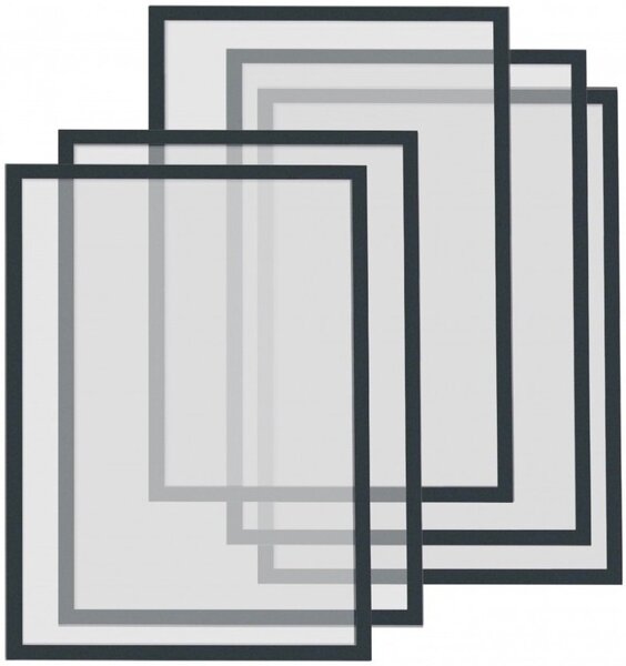 

Рамки магнитные A4 черные Magnetofix Frame Black Set UA