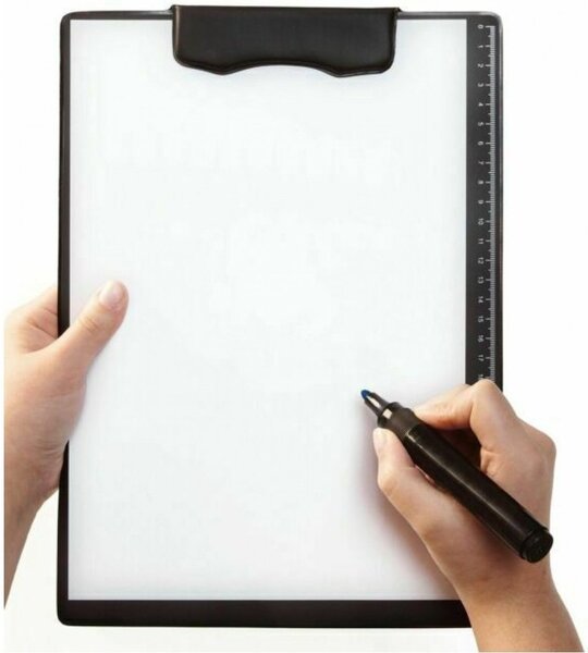 

Клипборд магнитный A4 черный Magnetoplan Clipboard UA