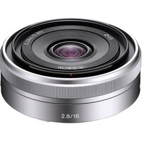  Об'єктив Sony E 16 mm f/2.8 Silver (SEL16F28.AE) 