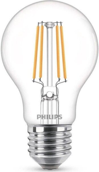 

Лампа светодиодная Philips FIL LEDClassic A60 E27 6W 3000K