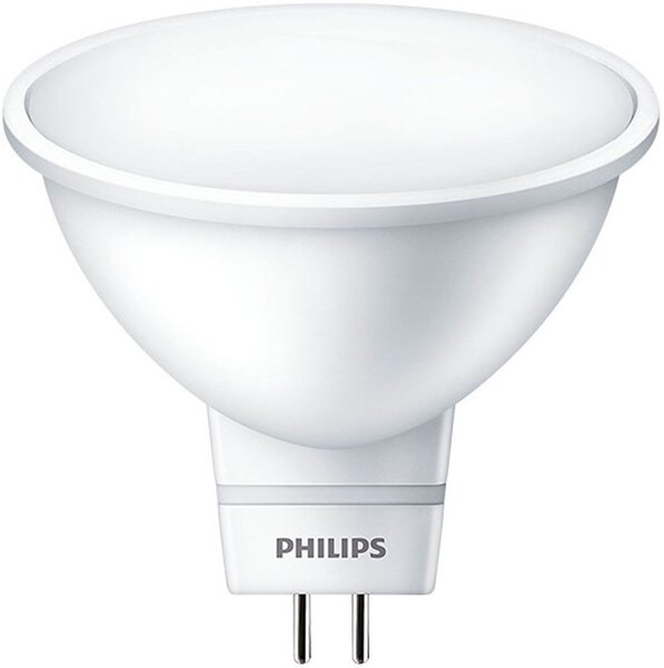 Акція на Светодиодная лампа Philips ESS LEDspot 5W 400lm 4000К GU5.3  840 220V від MOYO