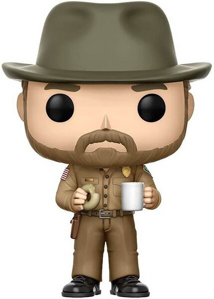 

Коллекционная фигуркаFunko POP! TV Stranger Things Hopper w/ Donut (FUN579)