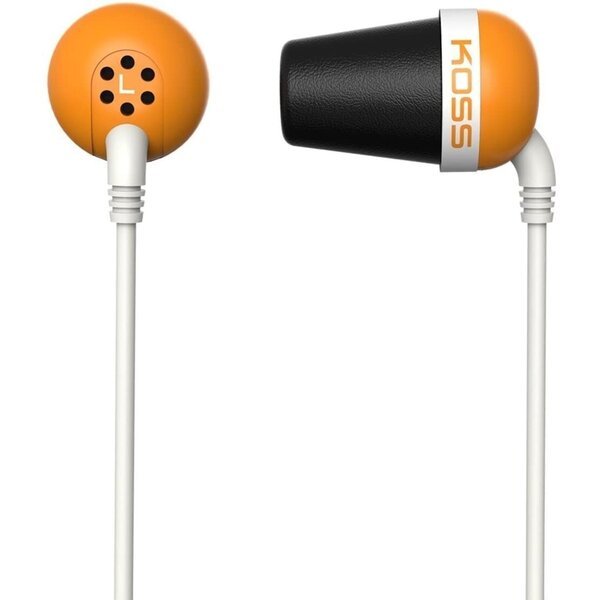 Акція на Наушники Koss The Plug Noise Isolating Orange (185349.101) від MOYO