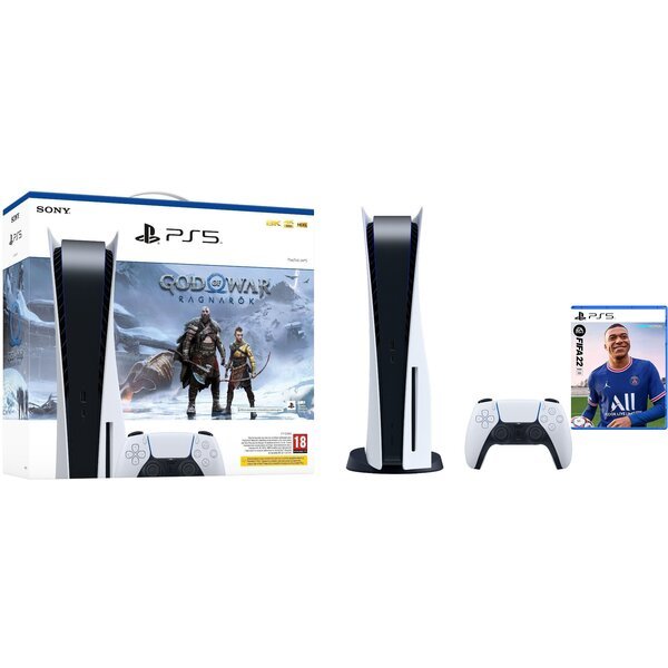 

PlayStation 5 (код на God of War Ragnarok) + FIFA22