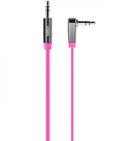 

Кабель Belkin Mixit MiniJack 0.9m Pink