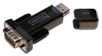  Адаптер DIGITUS USB 2.0 to RS232, black (DA-70156) 