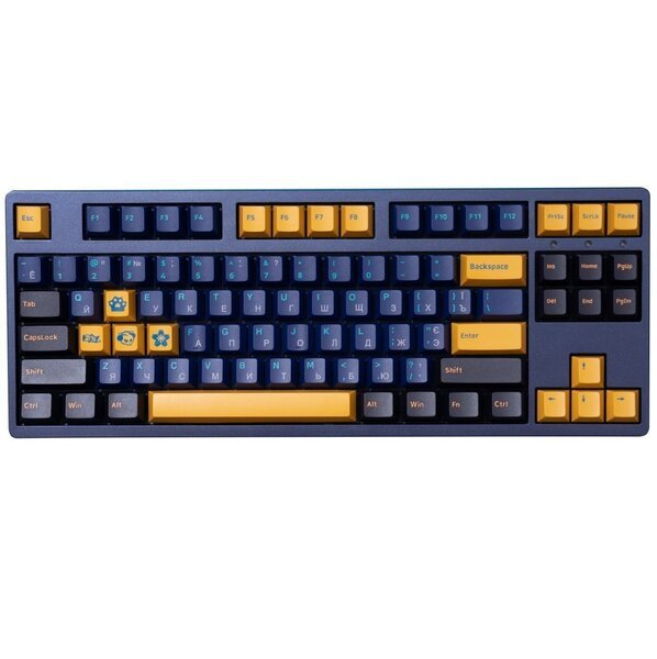 

Клавиатура AKKO 3087 Horizon Cherry MX Brown, RU/UA, Blue/Black