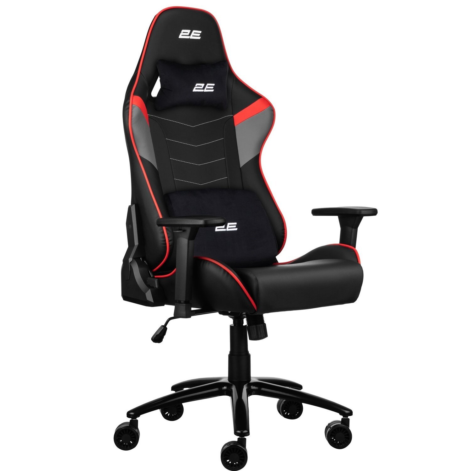 Кресло игровое 2E GAMING Chair BUSHIDO Black/Red фото 