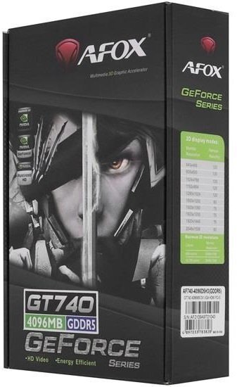 Акція на Видеокарта AFOX Geforce GT740 4GB GDDR5 (AF740-4096D5H3) від MOYO