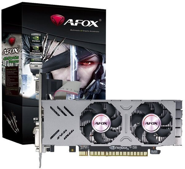 

Видеокарта AFOX Geforce GTX750 2GB GDDR5 (AF750-2048D5H6-V3)