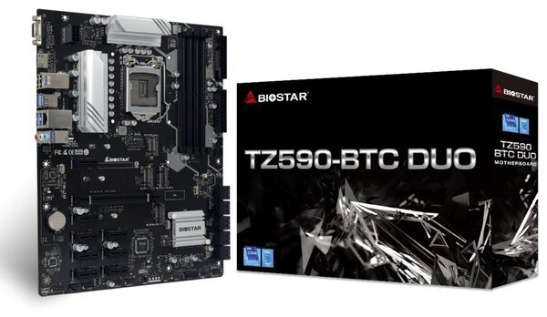 

Материнская плата Biostar TZ590-BTC_DUO (TZ590-BTC_DUO)