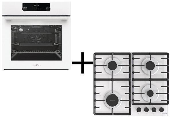 

Духовой шкаф Gorenje BO735E20W+Варочная поверхность Gorenje GT642SYW