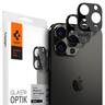 Защитное стекло Spigen для камеры iPhone 13 Pro Max/13 Pro tR Optik Black (2P) (AGL03381) фото 