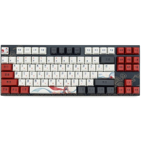 

Игровая клавиатура Varmilo MA87M V2 Peking Opera, EC Daisy V2,EU (A33A028A8A3A01A025)