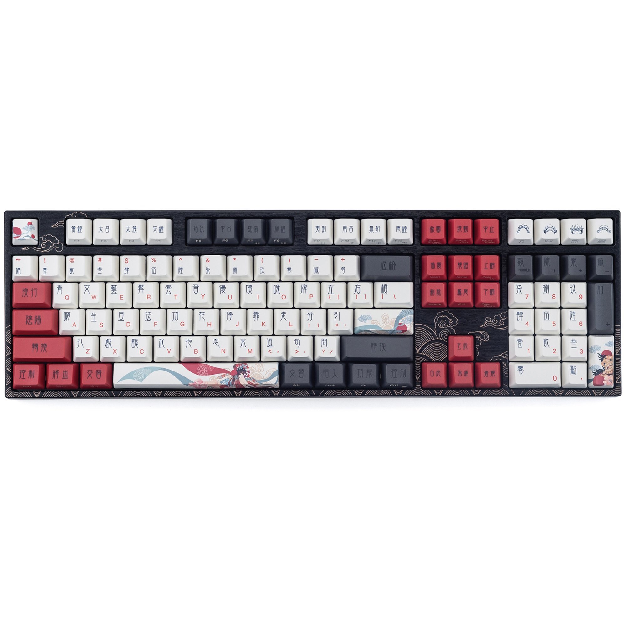 

Игровая клавиатура Varmilo MA108M V2 Peking Opera, EC Sakura V2,EU (A36A028A9A3A01A025)