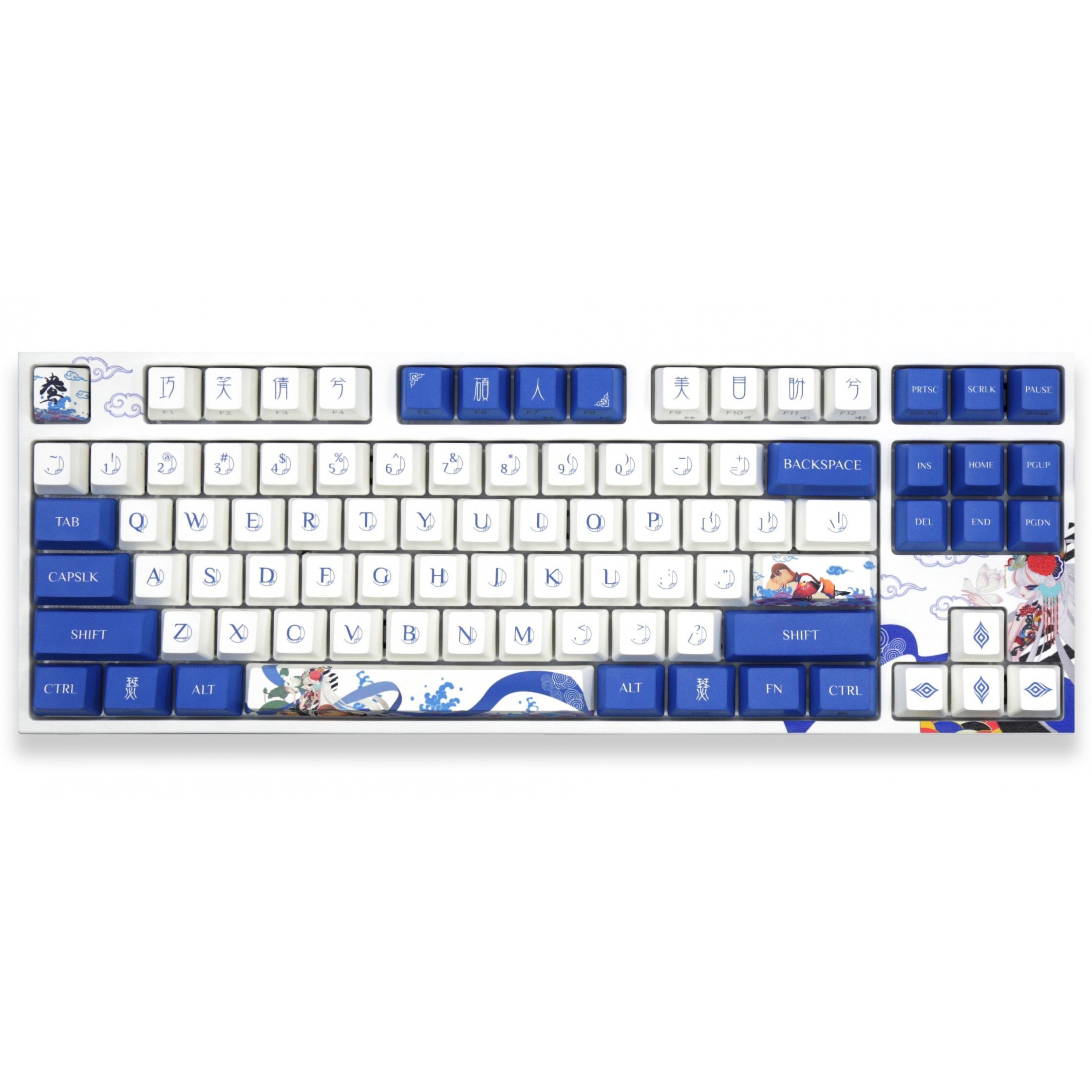 

Игровая клавиатура Varmilo VA87M Lovebirds-I, Cherry MX Silent Red,EU (VA87MA002A6A0A01A003)