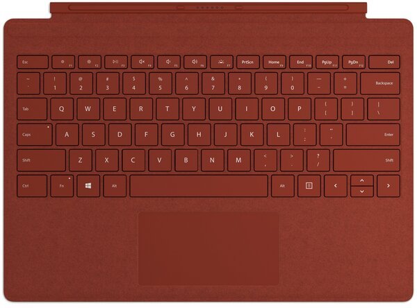 

Клавиатура Microsoft Surface Pro Signature Type Cover Poppy Red (FFQ-00113)