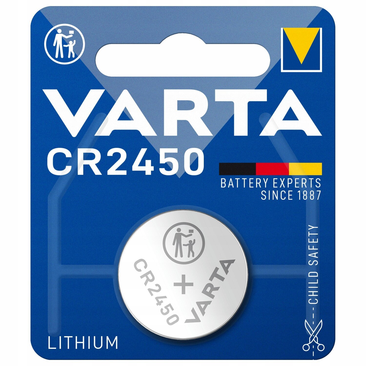 Батарейка Varta CR 2430 Lithium * 1 (06430101401) (1168432)