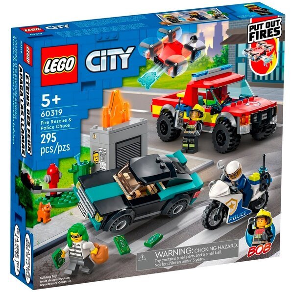 

LEGO 60319 City Пожарная бригада и полицейская погоня