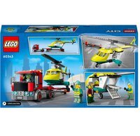 Конструктор LEGO City Вантажівка для рятувального вертольота 60343