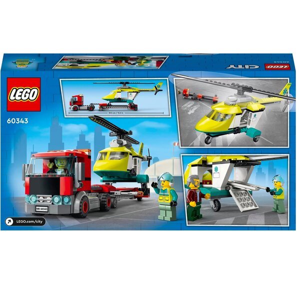 

LEGO 60343 City Грузовик для спасательного вертолёта