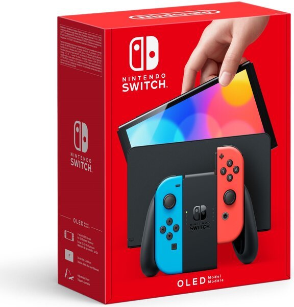 

Игровая консоль Nintendo Switch OLED (неоновый красный/неоновый синий)