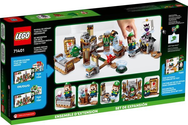 

Конструктор LEGO Super Mario Дополнительный набор «Luigi’s Mansion™: призрачные прятки» 71401