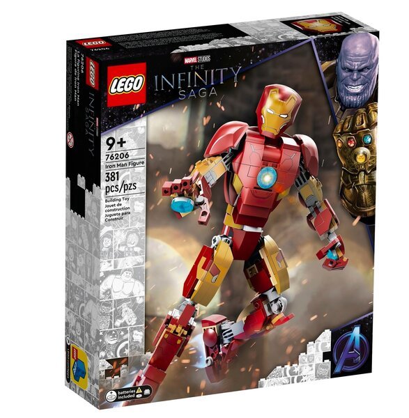 

LEGO 76206 Marvel Фигурка Железного человека