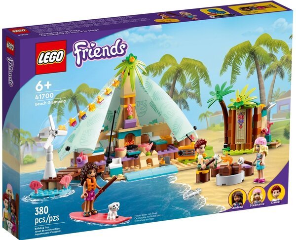 

Конструктор LEGO Friends Кемпинг на пляже 41700