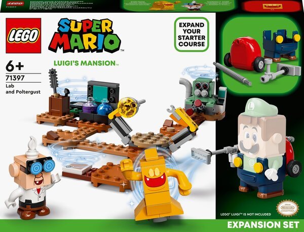 

Конструктор LEGO Super Mario Дополнительный набор «Luigi’s Mansion: лаборатория» 71397