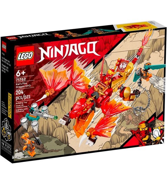 

Конструктор LEGO Ninjago Огненный дракон ЭВО Кая 71762
