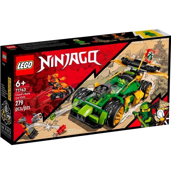 

LEGO 71763 Ninjago Гоночный автомобиль ЭВО Ллойда