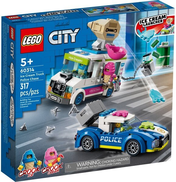 

LEGO 60314 City Полицейское преследование фургона с мороженым