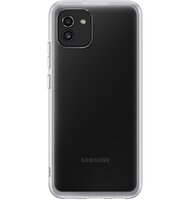 Чохол Samsung для Galaxy A03 Soft Clear Cover Transparent (EF-QA035TTEGRU)