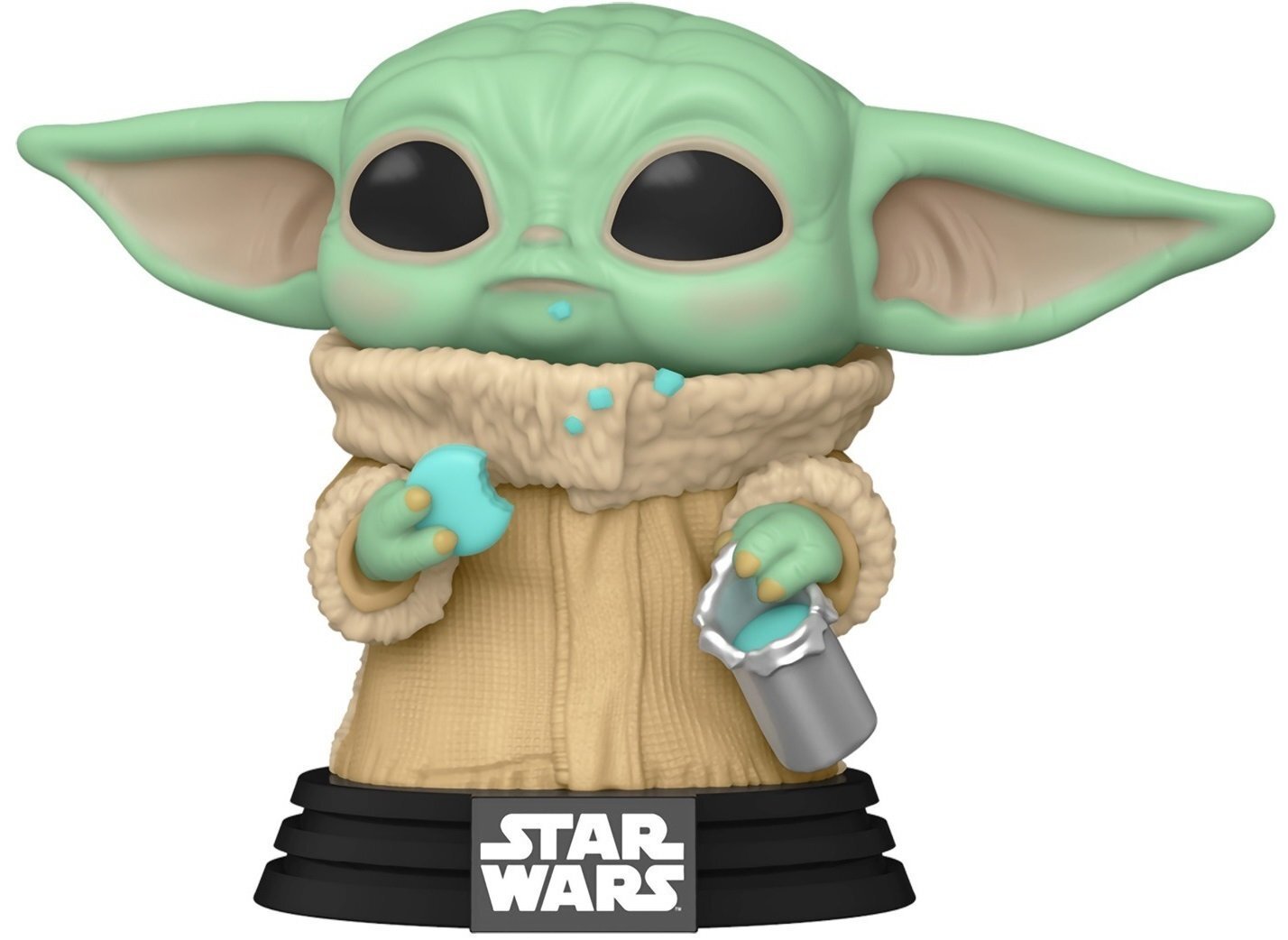 

Коллекционная фигурка Funko POP! Bobble Star Wars Mandalorian Grogu with Cookies (FUN25491304)