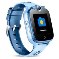 Детские GPS часы-телефон GOGPS ME K16W Синие