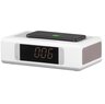 Акустическая док-станция 2E SmartClock Wireless Charging, Alarm Clock, Bluetooth, FM, USB, AUX White (2E-AS01QIWT) фото