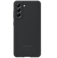 Чехол Samsung для Galaxy S21 FE (G990) Silicone Cover Dark Gray (EF-PG990TBEGRU)