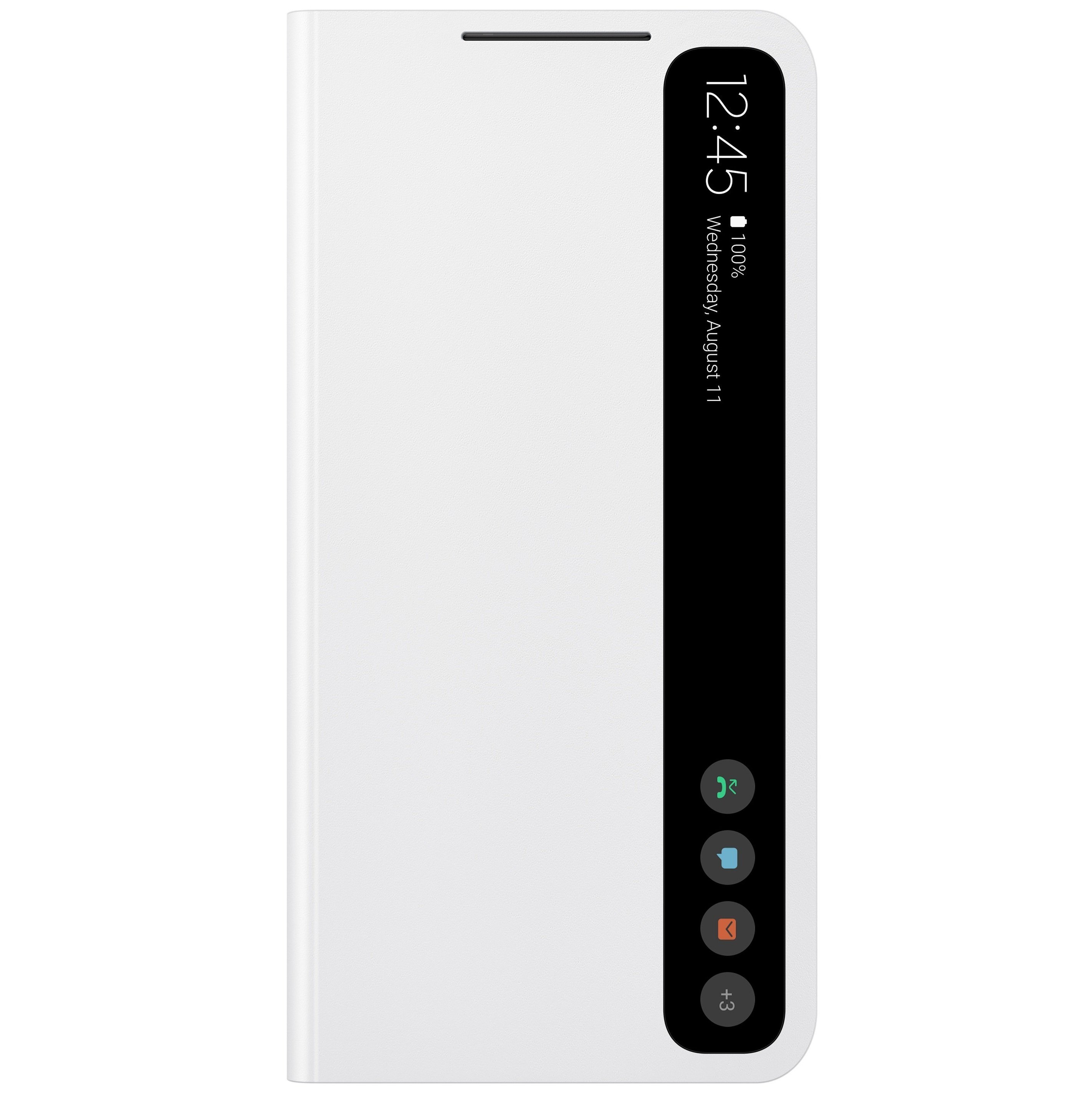 

Чехол Samsung для Galaxy S21 FE (G990) Smart Clear View Cover White (EF-ZG990CWEGRU)