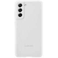 Чехол Samsung для Galaxy S21 FE (G990) Silicone Cover White (EF-PG990TWEGRU)
