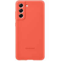 Чехол Samsung для Galaxy S21 FE (G990) Silicone Cover Coral (EF-PG990TPEGRU)
