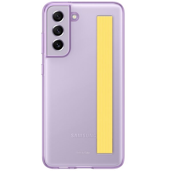 

Чехол Samsung для Galaxy S21 FE (G990) Clear Strap Cover Lavender (EF-XG990CVEGRU)