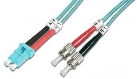

Оптический патч-корд DIGITUS LC/UPC-ST/UPC, 50/125, OM3, duplex, 2m