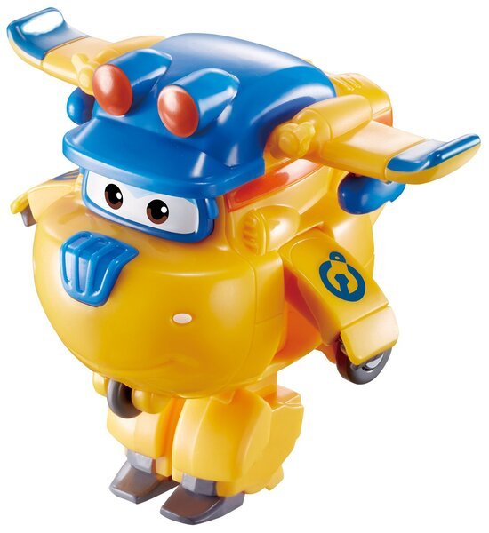 

Игровая фигурка-трансформер Super Wings Transform-a-Bots Build-It Donnie, Донни строитель