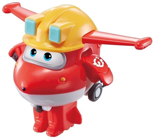 

Игровая фигурка-трансформер Super Wings Transform-a-Bots Build-It Jett, Джетт строитель