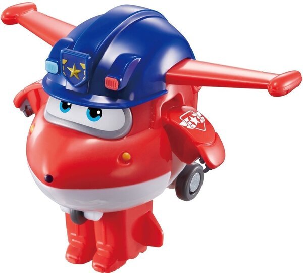 

Игровая фигурка-трансформер Super Wings Transform-a-Bots Police Jett, Джетт полицейский