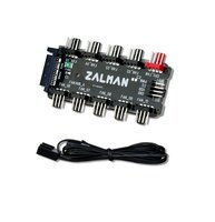 Контроллер PWM ZALMAN ZM-PWM10 FH 10 вентиляторов, 3/4 pin, SATA